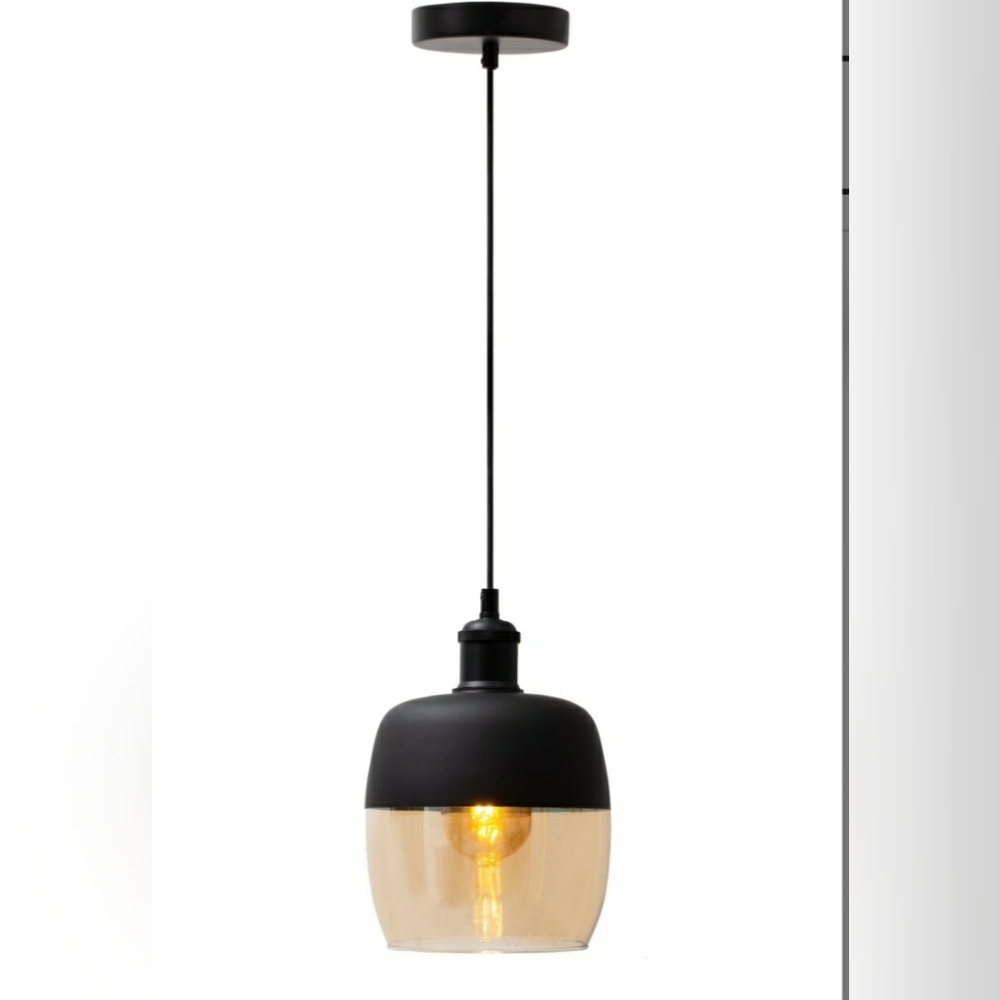 Glass Pendant Lighting , Ceiling Lighting 1 lamp - Picture 2 of 5